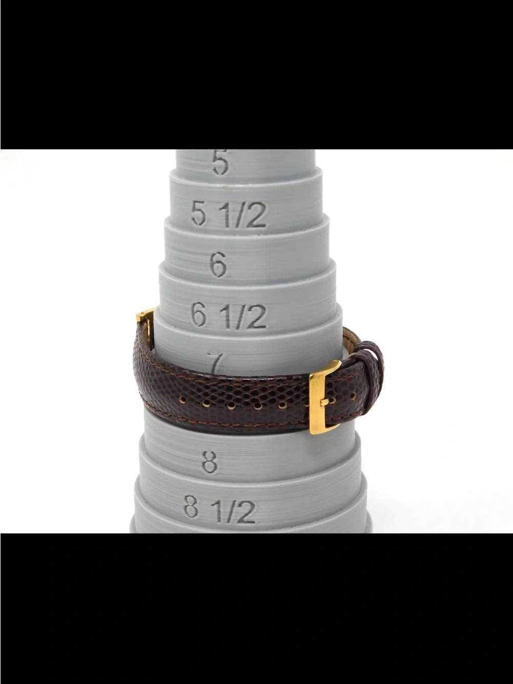 Fossil FS2756 Arkitekt Watch Tank Gold Tone Leather Band 30M Water Resistant